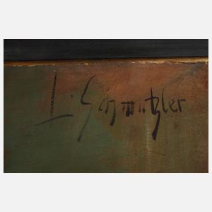 Leopold Schmutzler, Mädchen im roten Kleid