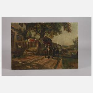 Seydel, "Studenten auf der Wanderschaft" nach Paul Hey