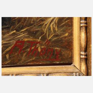 A. Thöny, Im Hühnerstall