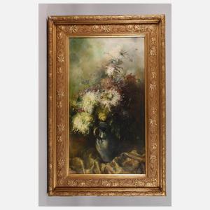 M. Unger, Paar prächtige Blumenstillleben