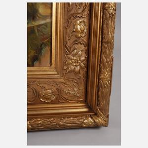 M. Unger, Paar prächtige Blumenstillleben