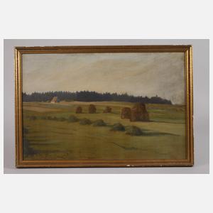 Hans von Volkmann, attr., Heuernte