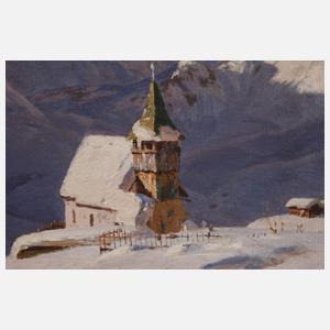 Cornelius Wagner, Das Bergkirchli in Arosa