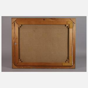 Paul Wallat, Blühender Kirschbaum vorm Friesenhaus