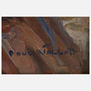 Paul Wallat, Friesenmädchen an der Küste