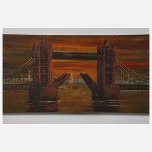 H. Weißenfels, Die Tower Bridge in London