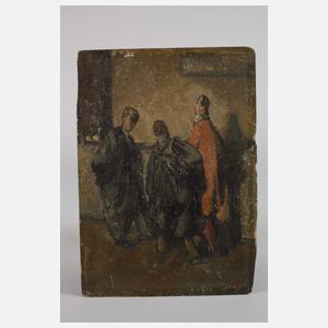 Verhandlungspause am Gericht