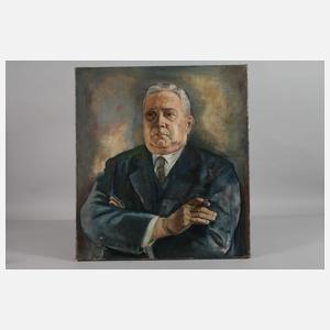 Herrenportrait der Wirtschaftswunderzeit