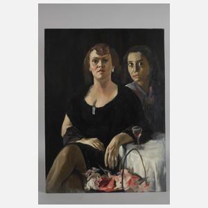 Portrait zweier Damen