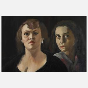 Portrait zweier Damen