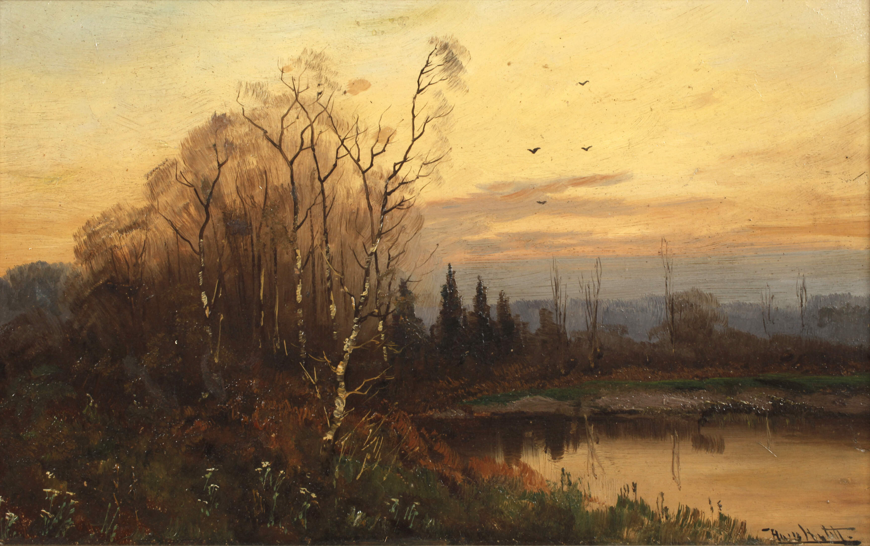 Abendstimmung am Wasser