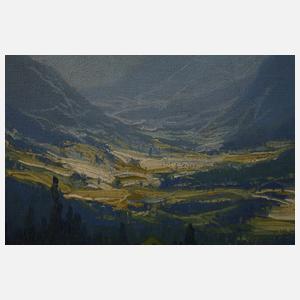 Paar Mittelgebirgslandschaften