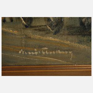 Ansicht eines Marktplatzes