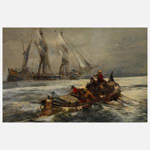 Stimmungsvolle Küstenpartie