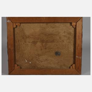 Blumenstillleben mit Teekessel