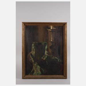 Stillleben mit Kerzenständer