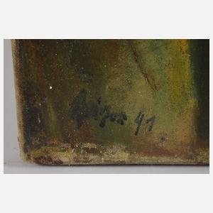 Willi Geiger, attr., Portrait eines rumänischen Soldaten