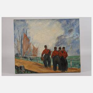 Charles Félix Gir, Fischer in Vollendam