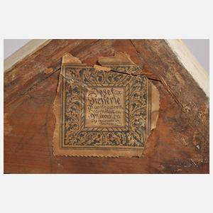 Fritz Herpfer, Blumenstillleben mit Früchten