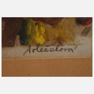 Mila Doleželová, Mädchenportrait