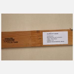 Albrecht Genin, "Großer Geldfresser"