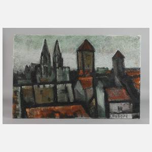 Karl Haberl, Ansicht von Regensburg