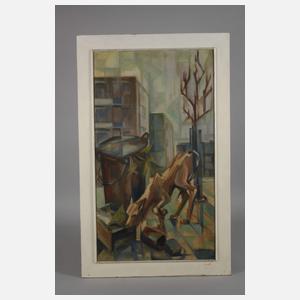 A. H. van Lambalgen, Allegorie des Großstadtlebens