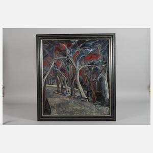 Nächtliche Straßenszene