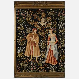 Großer Goldstuckrahmen Historismus