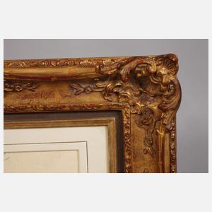 Goldstuckrahmen Historismus