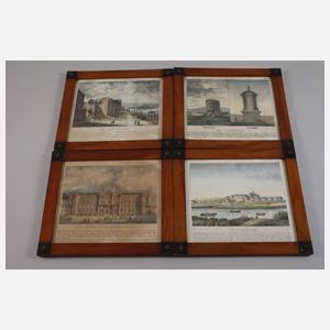 Zwölf Rahmen Biedermeier