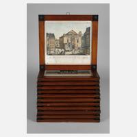 Zwölf Rahmen Biedermeier111