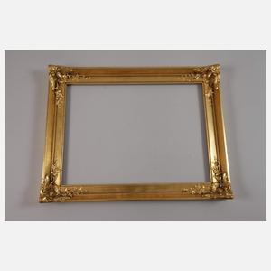 Drei kleine Goldstuckrahmen