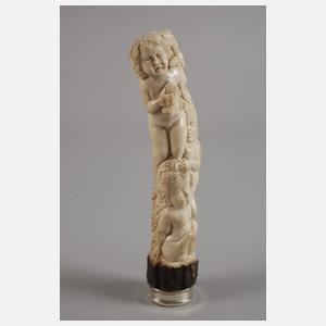 Figürlicher Stockgriff