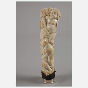 Figürlicher Stockgriff