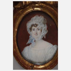 Konvolut Miniaturportraits