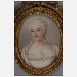 Konvolut Miniaturportraits