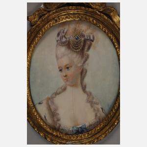 Konvolut Miniaturportraits