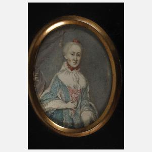 Konvolut Miniaturen Biedermeier