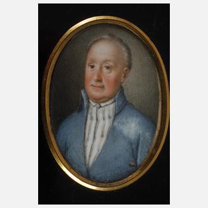 Konvolut Miniaturen Biedermeier