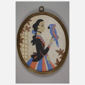 Drei Bildnisse Art déco