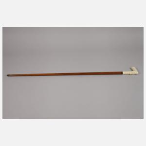 Spazierstock mit Beingriff