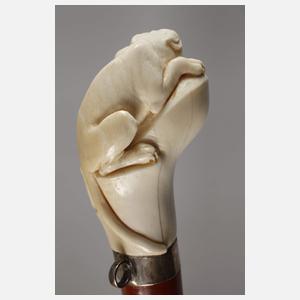 Spazierstock Elfenbein