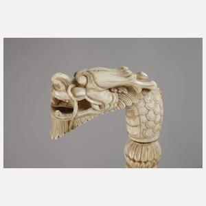 Spazierstock Elfenbein
