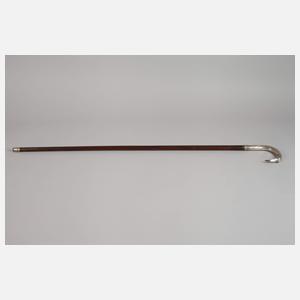 Spazierstock Silber