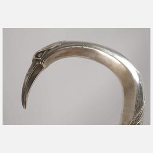 Spazierstock Silber