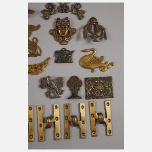 Konvolut Zierbeschläge