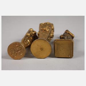 Drei Petschafte Jugendstil