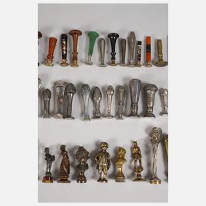 Großes Konvolut Petschafte