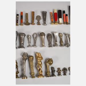 Großes Konvolut Petschafte